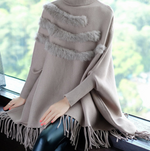 Load image into Gallery viewer, Winter Cape Sweater Tassel
